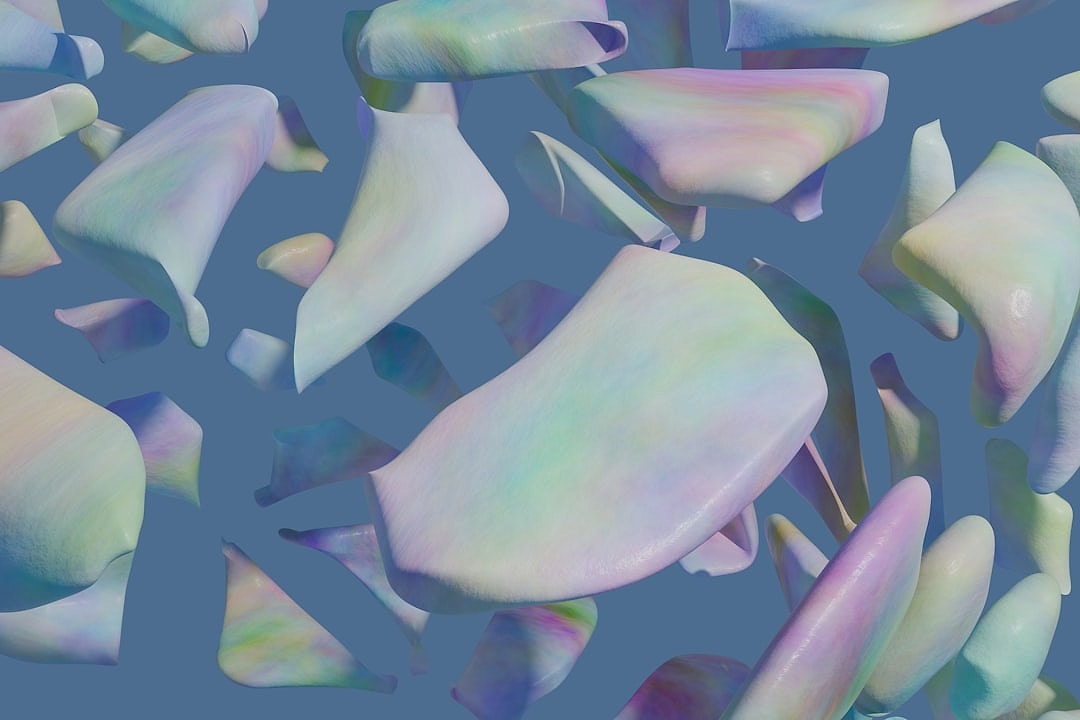 Composição 3D Abstrata